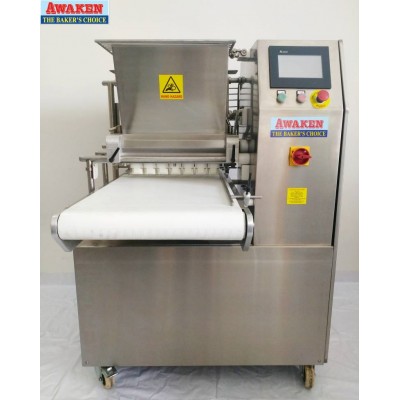 Made in Malaysia automatic Almond Chocolate chip Cookies and Biscuit production Making Wirecut Depositor Machine